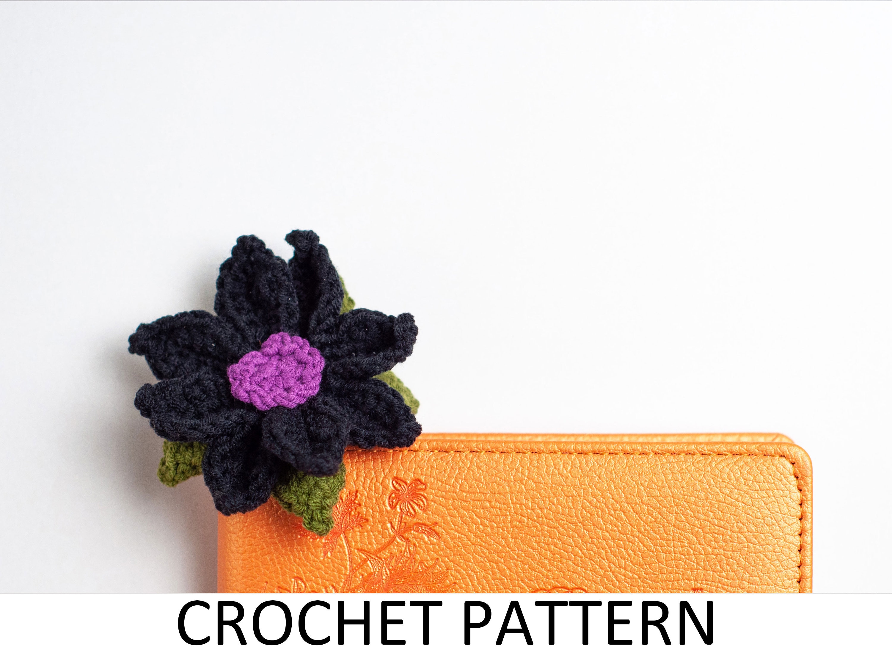 30 Flower Bookmark Crochet Patterns to Add a Handmade Touch to Reading Time 27 Gothic Flower Bookmark Crochet Pattern