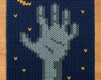Finger Knit HALLOWEEN