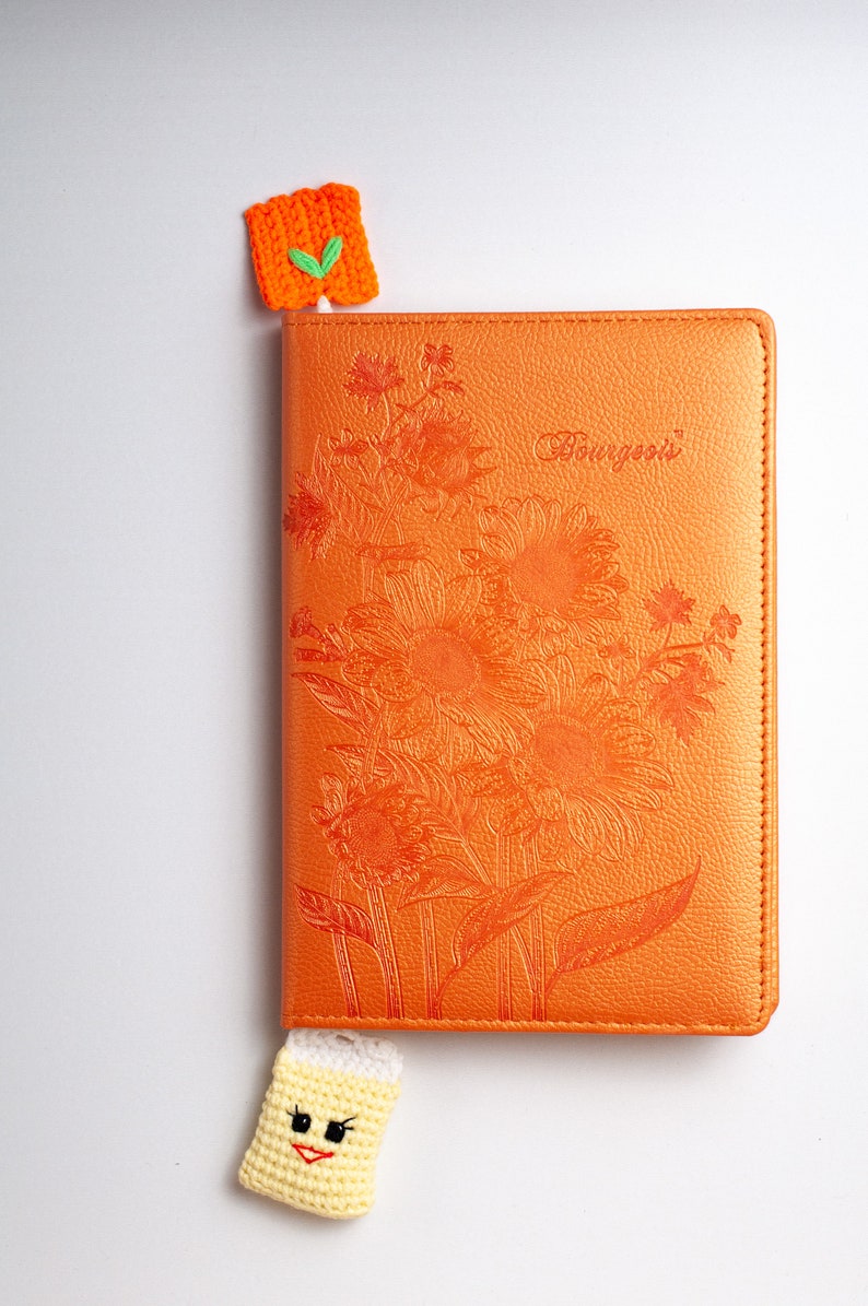 Tea Bag Crochet Bookmark Pattern PDF. Easy Beginner Crochet Tutorial