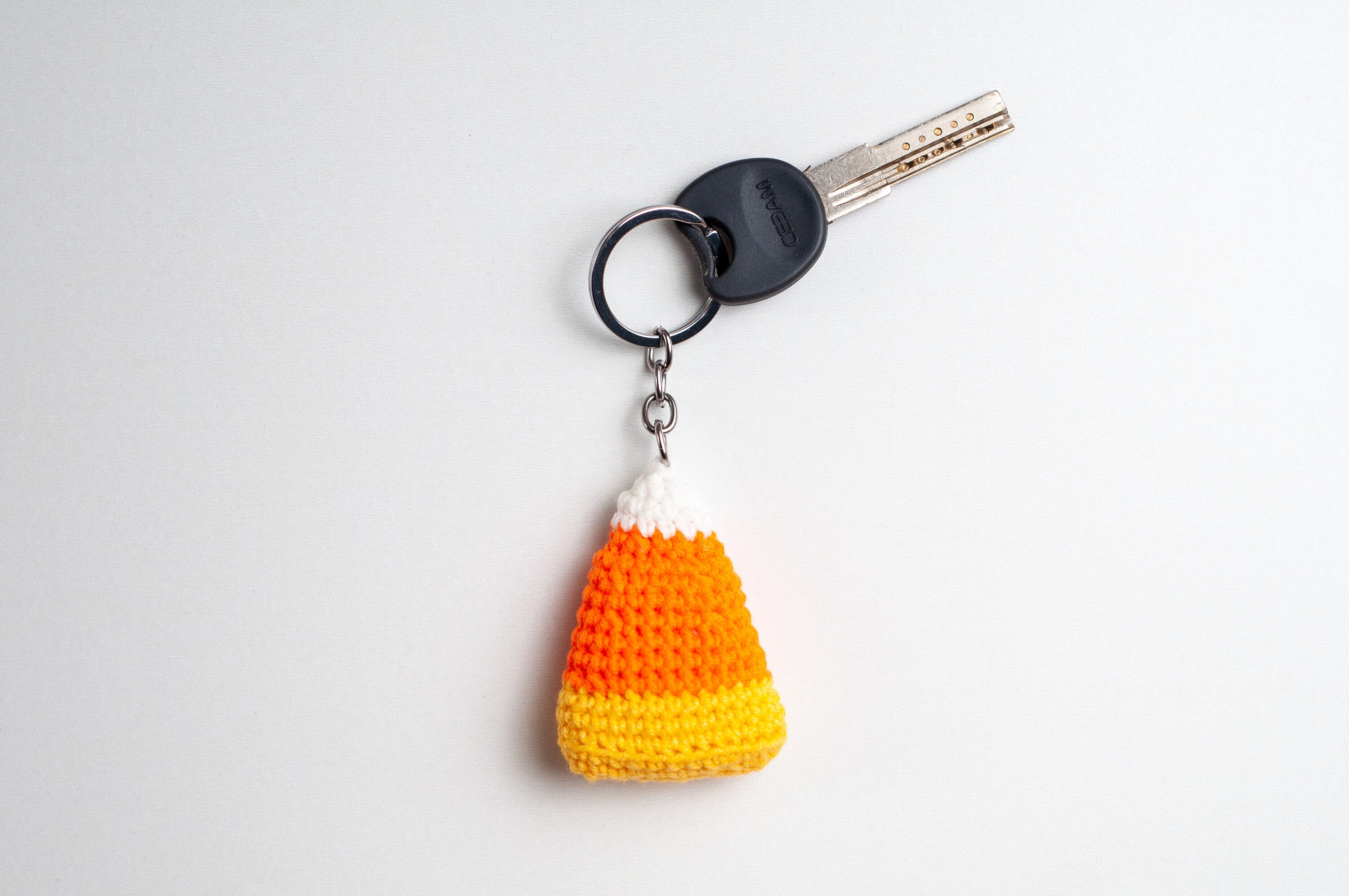 Candy Corn Keychain Crochet Pattern. Candy Corn Pattern. Food Amigurumi ...