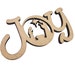 Small Wood Word Joy With Manger Scene Merry Christmas Wood Christmas ...