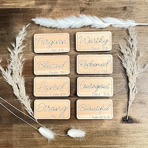 Bible verse magnets/ Christian Magnets/ Refrigerator Magnets/ Gift Ideas