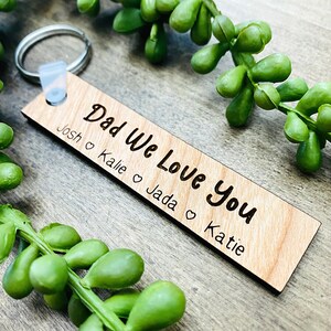 Father&#39;s Day Key Chain | Father&#39;s Day Gift | Personalize Father&#39;s Day Gift | Dad Birthday Gift