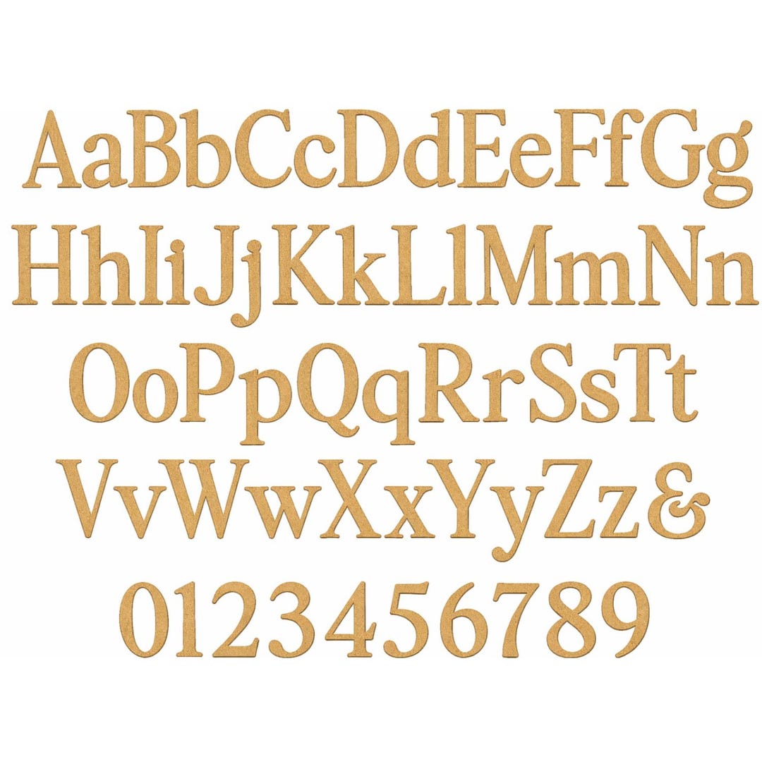 Modern Font | Block Style | Sign Letters | Craft Sign Letter ...