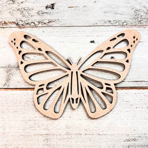 Small 2&quot;-10&quot;, MDF Butterfly, Butterfly Garden Decor, Cute Butterfly Craft, Craft Wood Shapes, Spring Decor, DIY Crafts