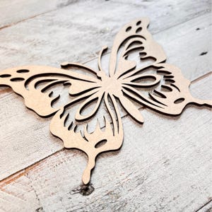Small 2&quot;-10&quot;, MDF Butterfly, Butterfly Garden Decor, Cute Butterfly Craft, Craft Wood Shapes, Spring Decor, DIY Crafts