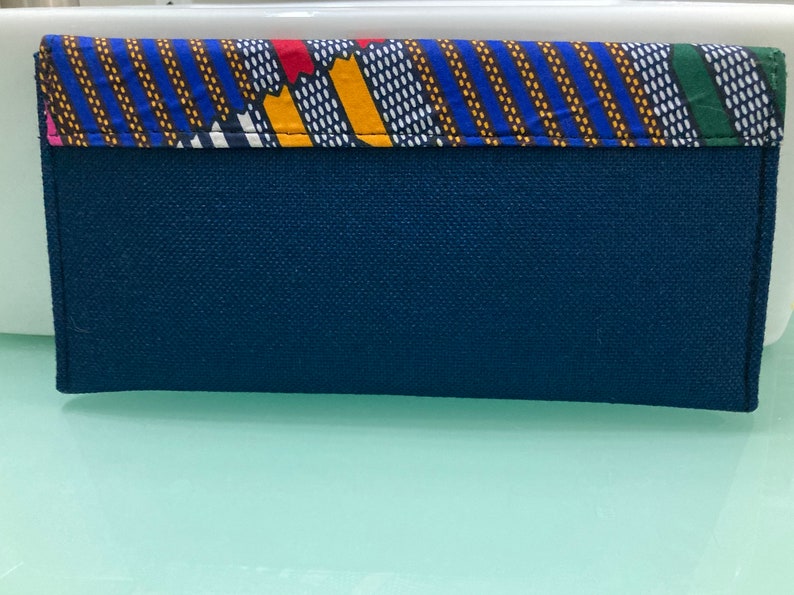 Patch Envelope Clutch African Handmade Pursewallet.