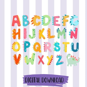 Alfabeto de dinosaurios PNG Maestro Jardín de infantes Letras de dinosaurios svg Letras del alfabeto de dinosaurios Letras de dinosaurios Alfabeto lindo Aprendizaje png