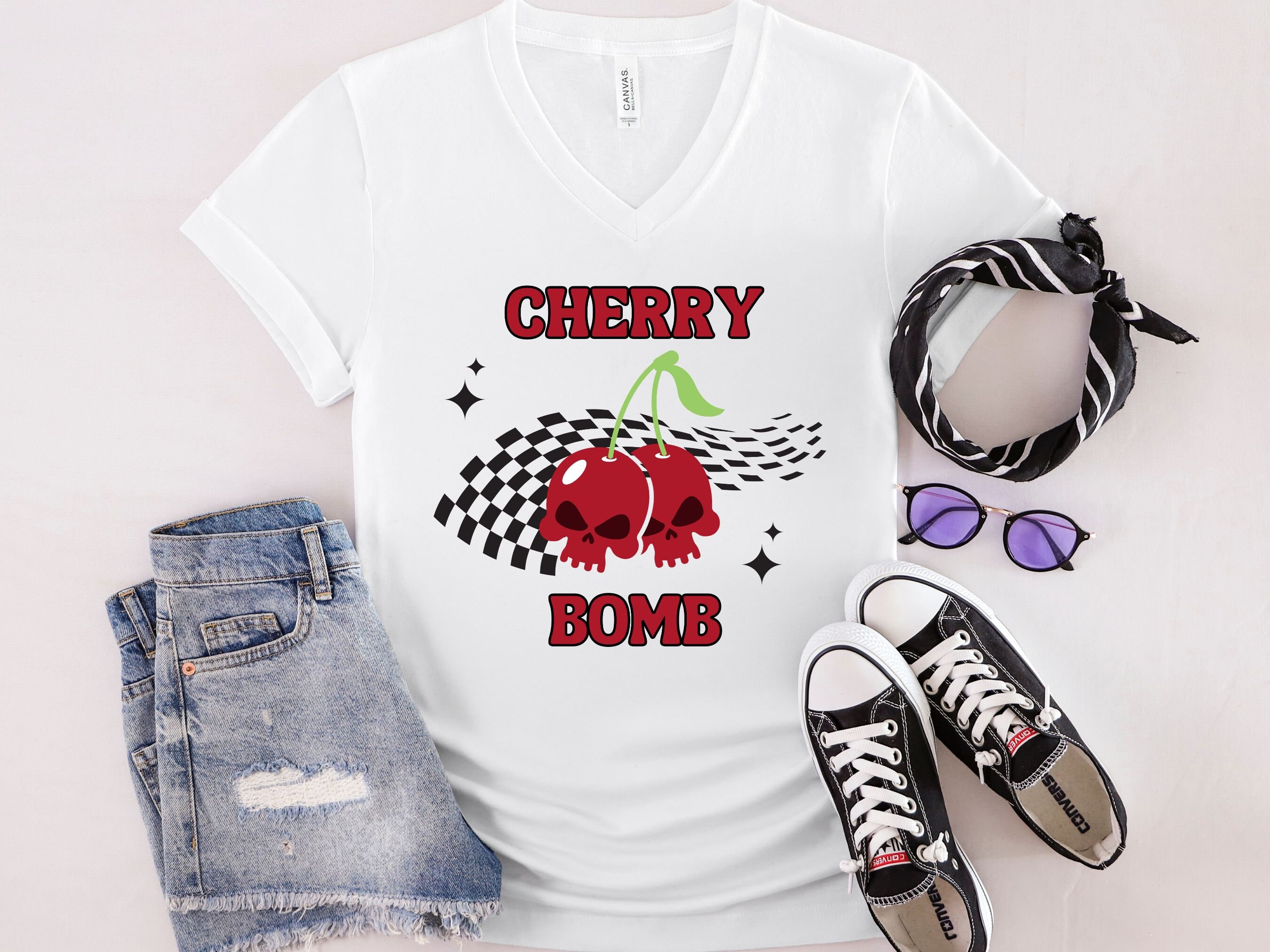 Cherry Skull Png Cherry Bomb Png Cherry Png Food and Drink Png Fruit