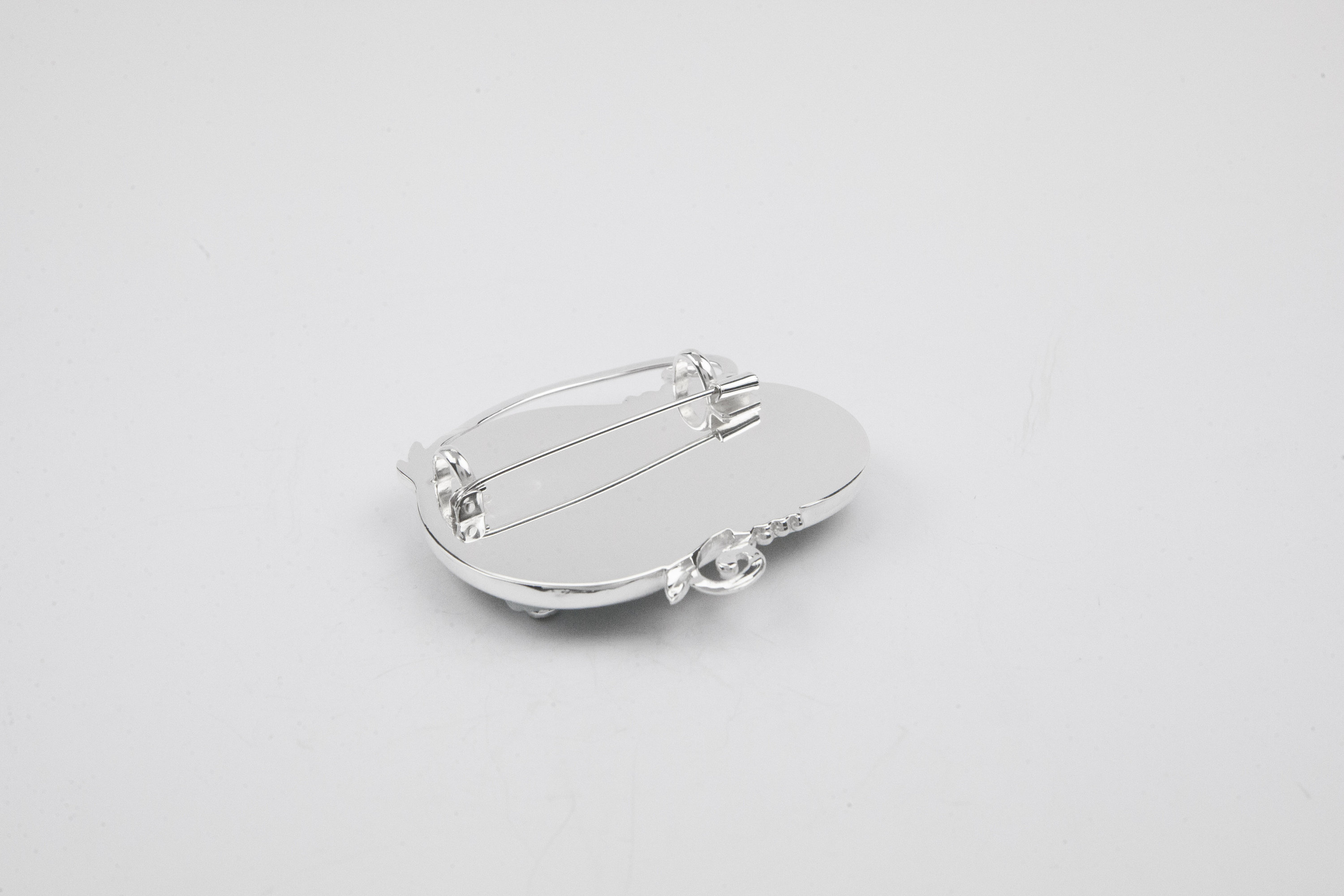 Handcrafted 925 Sterling Silver Brooch/pendant Featuring a