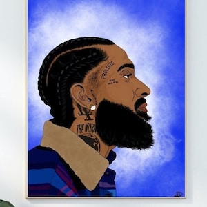 Nipsey Hussle Premium Print Wall Art