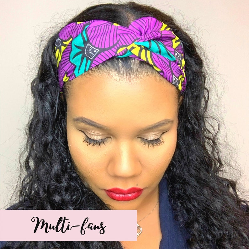 AFRICAN TWIST HEADBAND headwrap style african headband Etsy