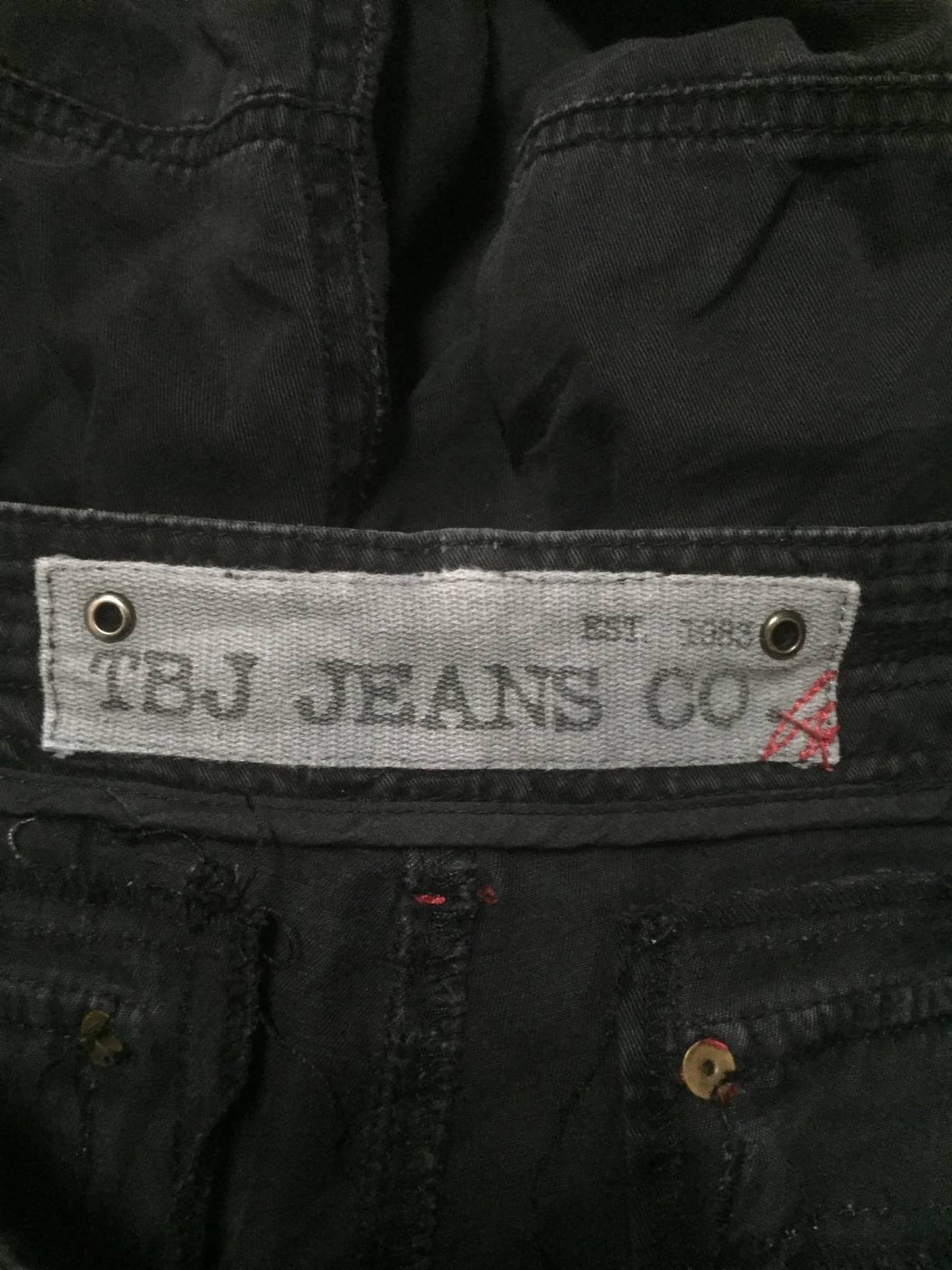TBJ Jeans co multi pocket drawstring cargo pants Spike | Etsy