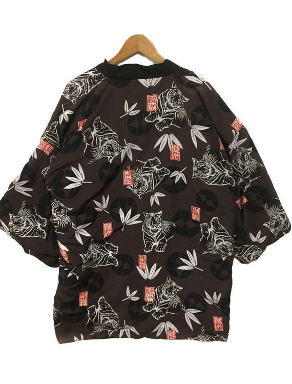 Kimono Full print tiger Reversible Cloaks capes
