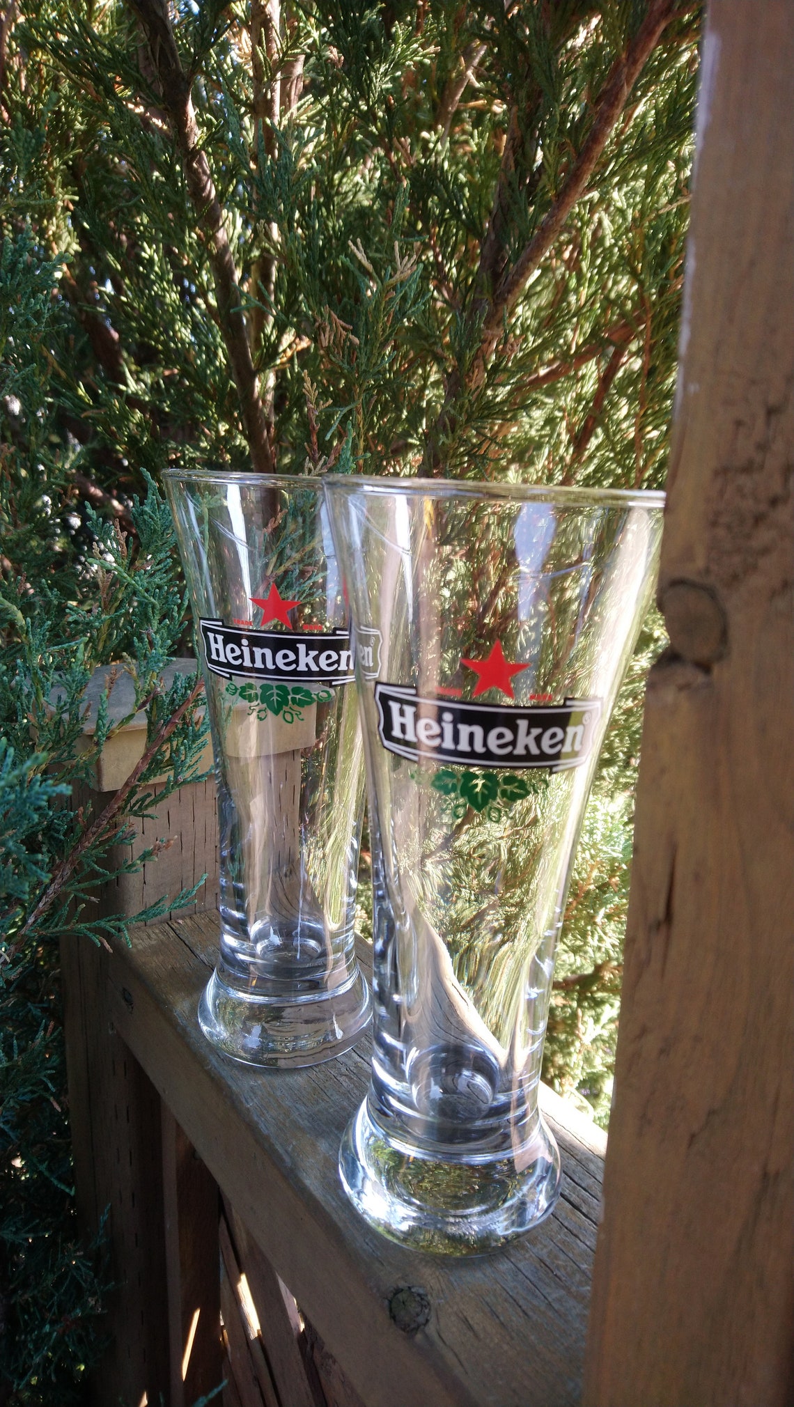 Vintage Heineken Collectible Beer Glasses Barware Glasses Etsy