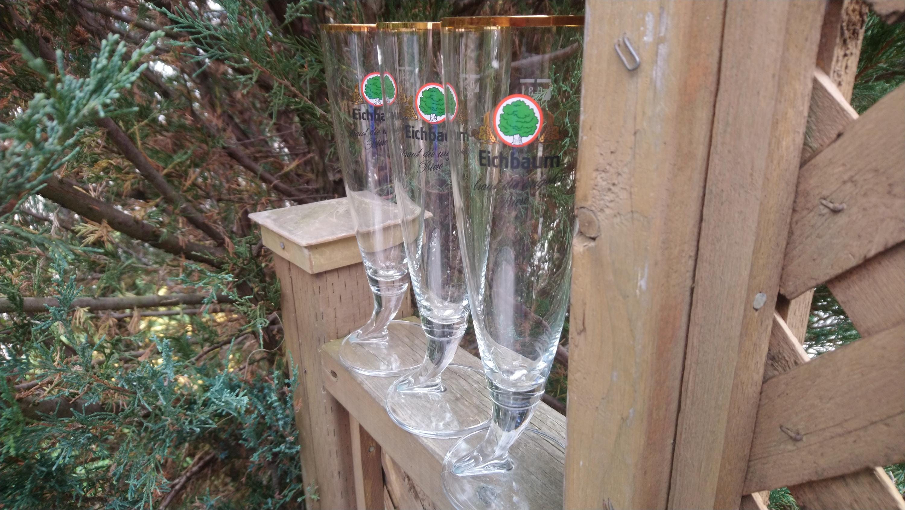 Eichbaum German Beer Glasses, Set of Three, .3L, RC Glass - Etsy