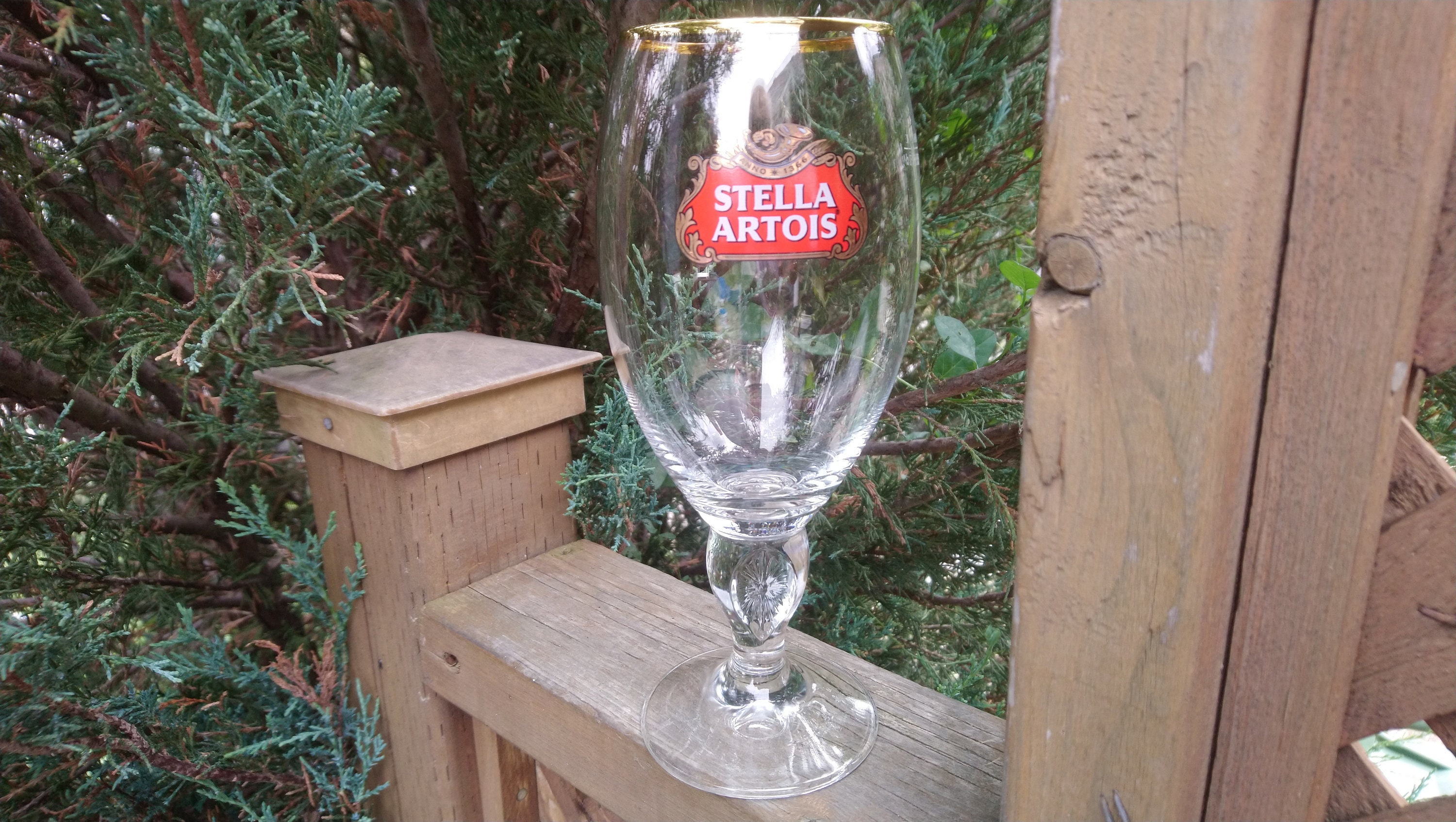 Vintage Bistro Beer Glass #stella