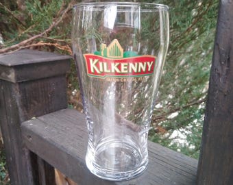 Kilkenny Beer Glass, Irish Cream Ale, 16 Ounces, New Condition
