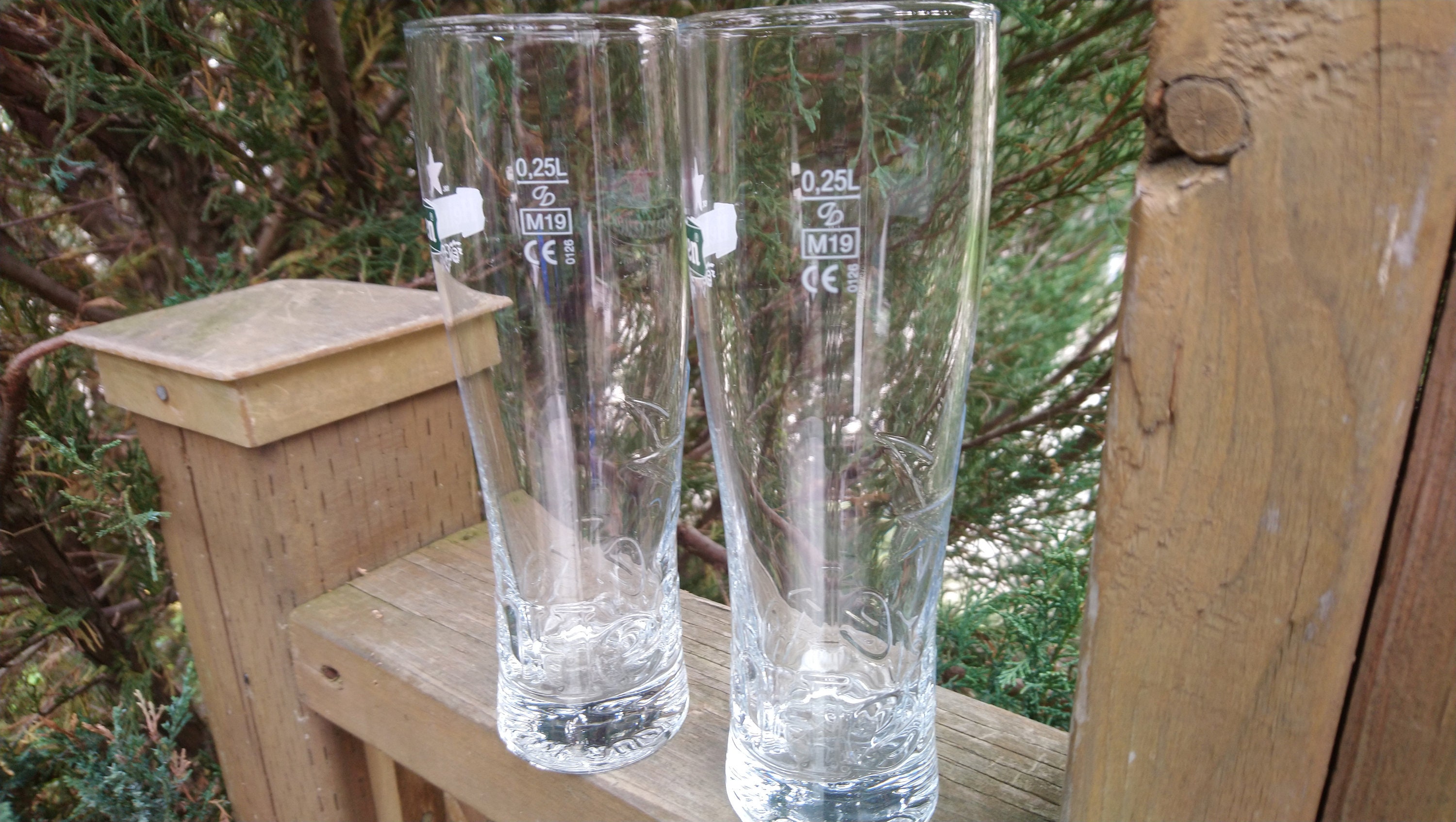 ハイネケンビールグラス、容量 0.25L、2個セット - Etsy 日本