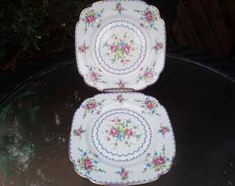 Royal Albert Petit Point Salad Plates, Set Of Two