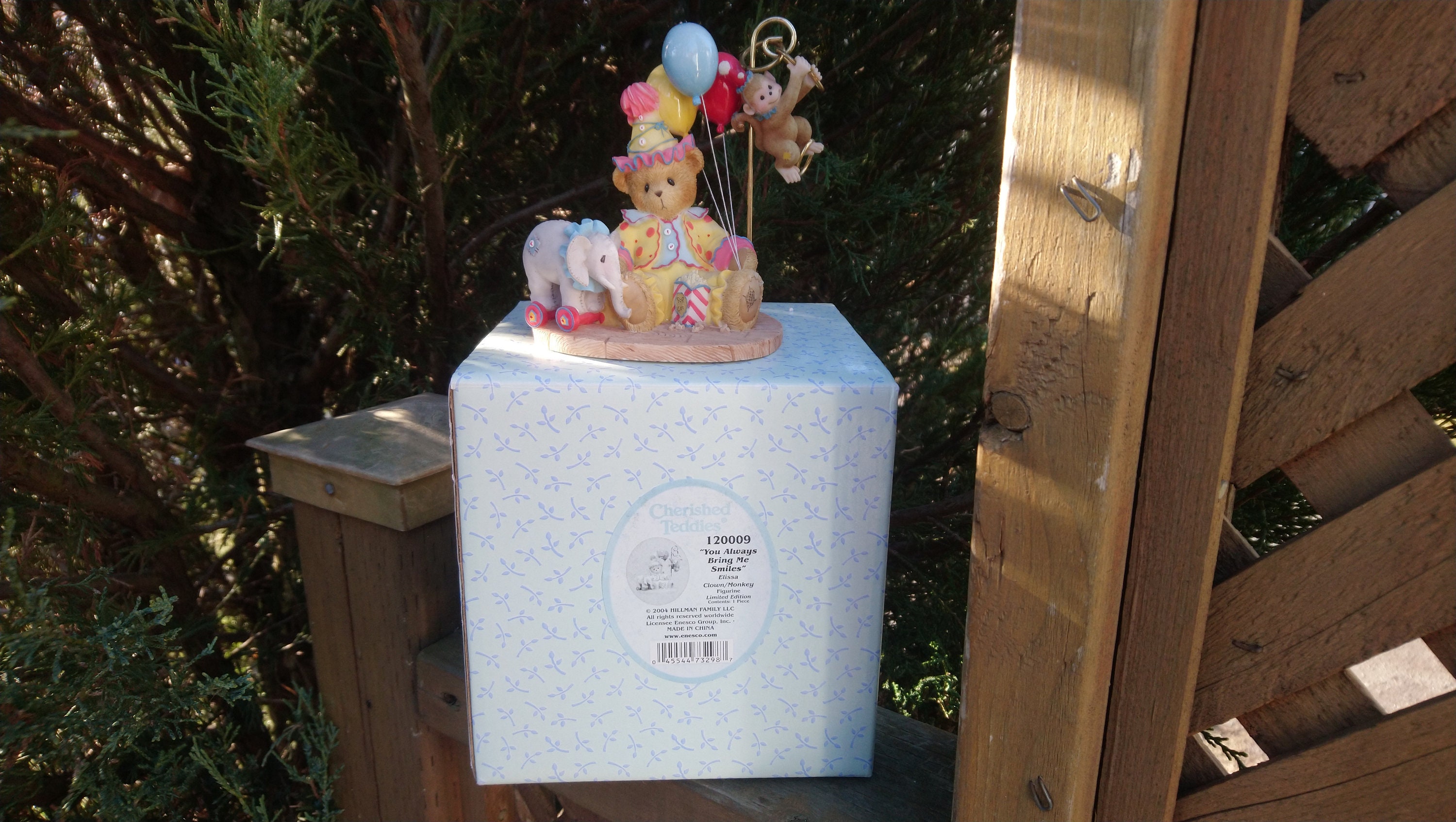 Cherished Teddies 120009 Elissa Figurine, Vintage 2004, 