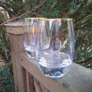 Baileys Irish Cream Glasses, Set Of Two Barware Glasses, Drinking Glasses, 8 Ounces, Rocks Glasses
