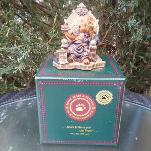 Boyds Bears & Friends, Prince Hamlet, 1997 Boyds Celebration Edition, Collectible Figurines, Vintage Bear Figurines
