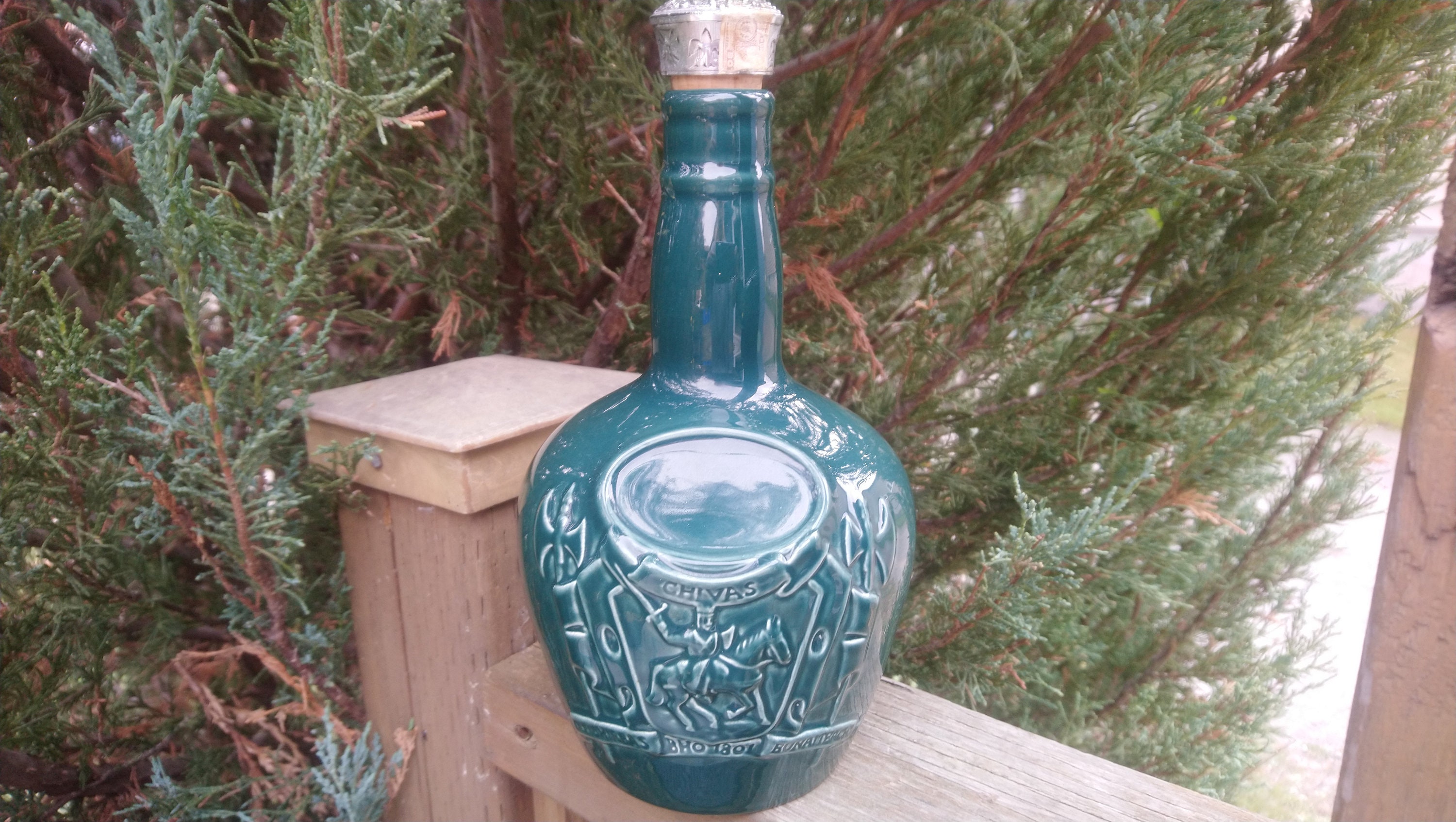 Chivas Brothers, Aberdeen Scotland, Liquor Bottle, Spode England