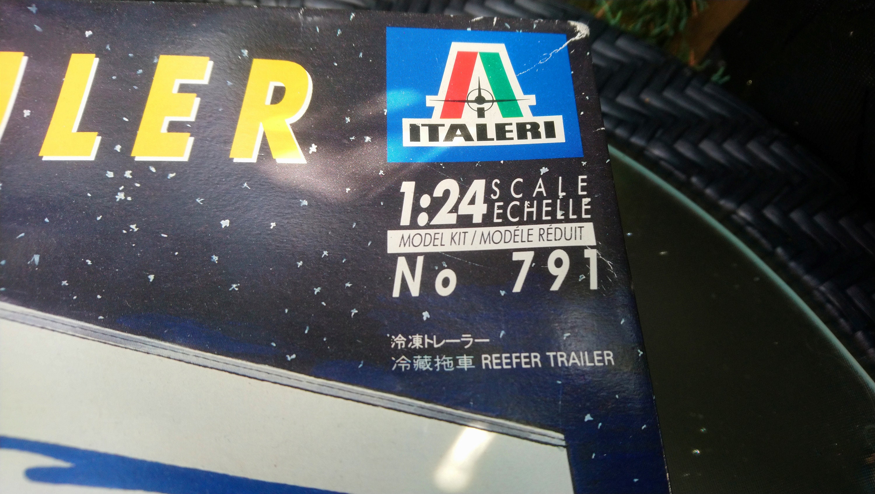 フリゴ トレーラー アルバトロス イタレリ 1:24 スケール No. 791 