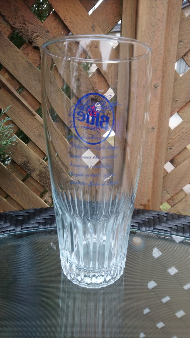 Labatt Pint Labatt Blue Pilsner Glass Signed John Labatt 1 Pint - Etsy