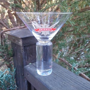 Smirnoff Wodka Martini Glas, 8 Unzen