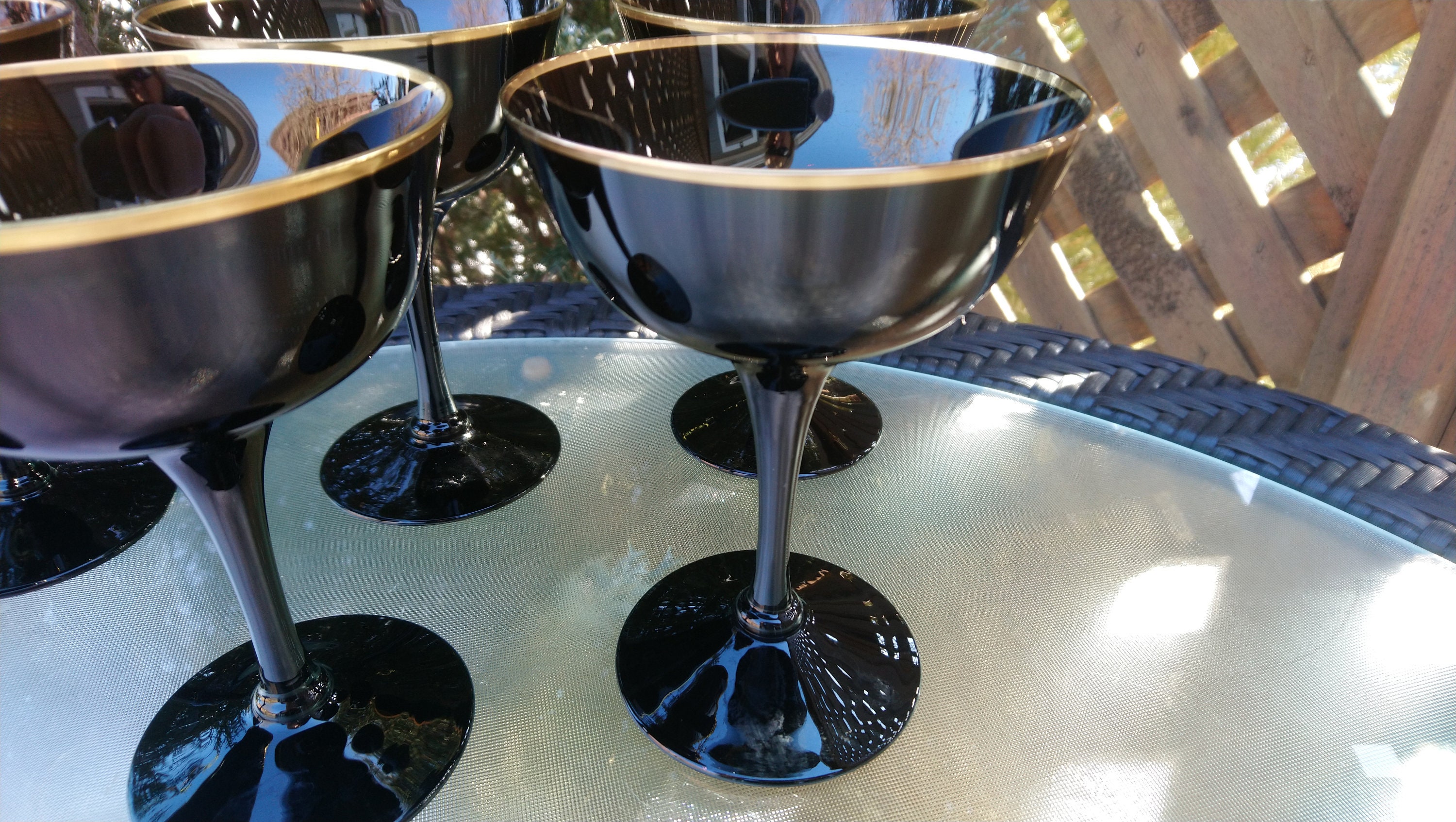 Vintage Noritake Champagne Glasses Tall Sherbet Glasses Etsy Canada