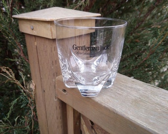Gentleman Jack, seltenes Tennessee Whisky-Sammlerglas, Whisky-Becher, Rocks-Glas, Trinkglas, Mixed-Getränk-Cocktailglas