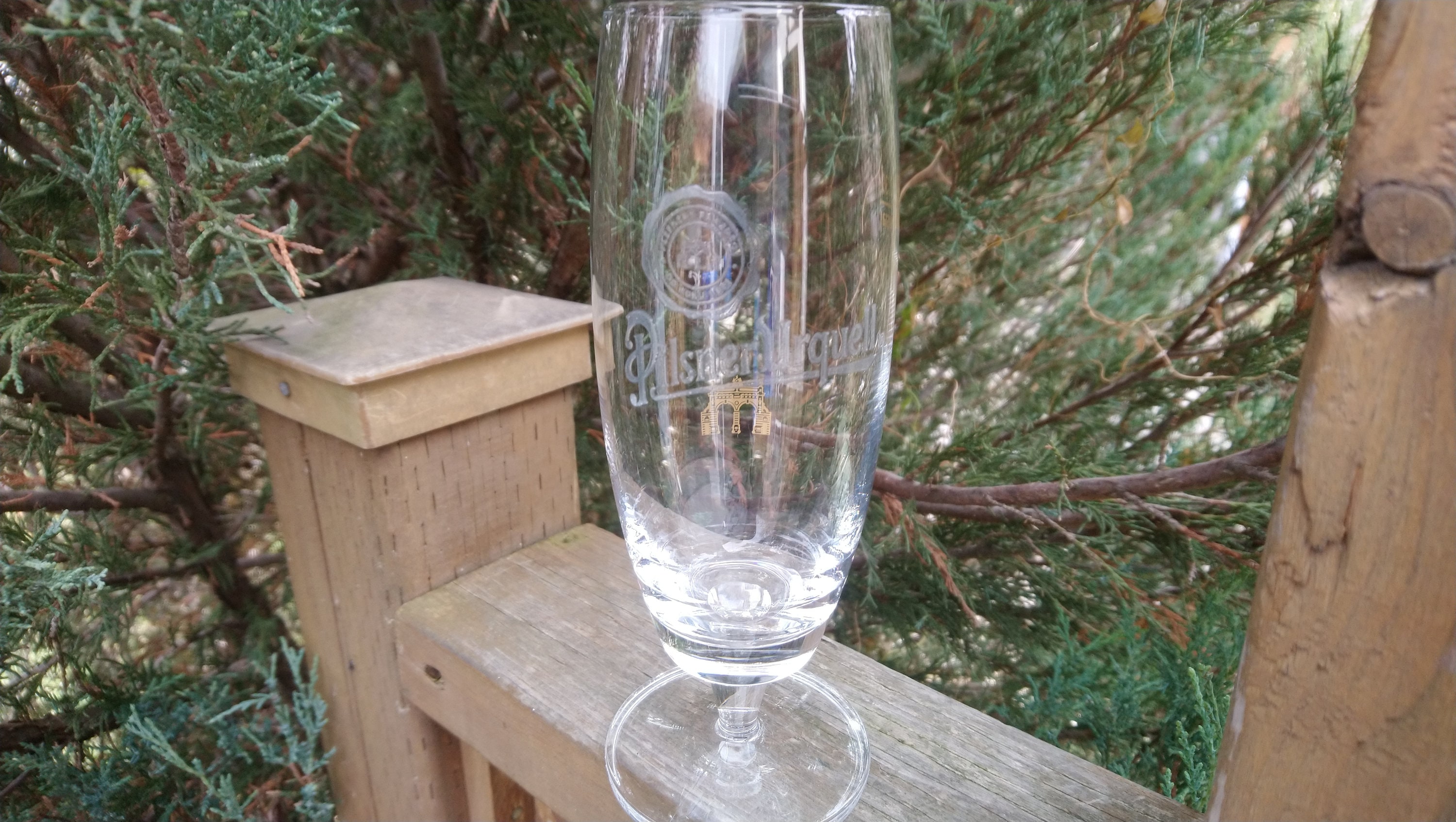 Pilsner Urquell, Beer Glass, Czech Republic Barware, Barware Glass, Drinking Glass, Collectible, Pilsner Glass