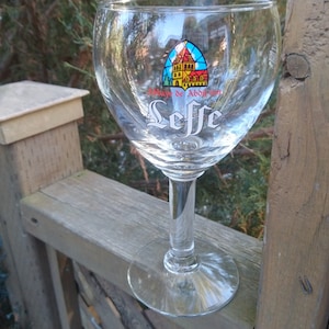 Leffe Belgian Beer Glass, Barware Glass, Beer Goblet, .33L Capacity, Drinking Glass