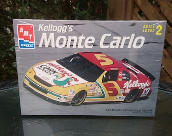 AMT ERTL plastic modelbouwpakket, Monte Carlo, Kellogg's, schaal 1/25, nr. 8187, plastic verpakt