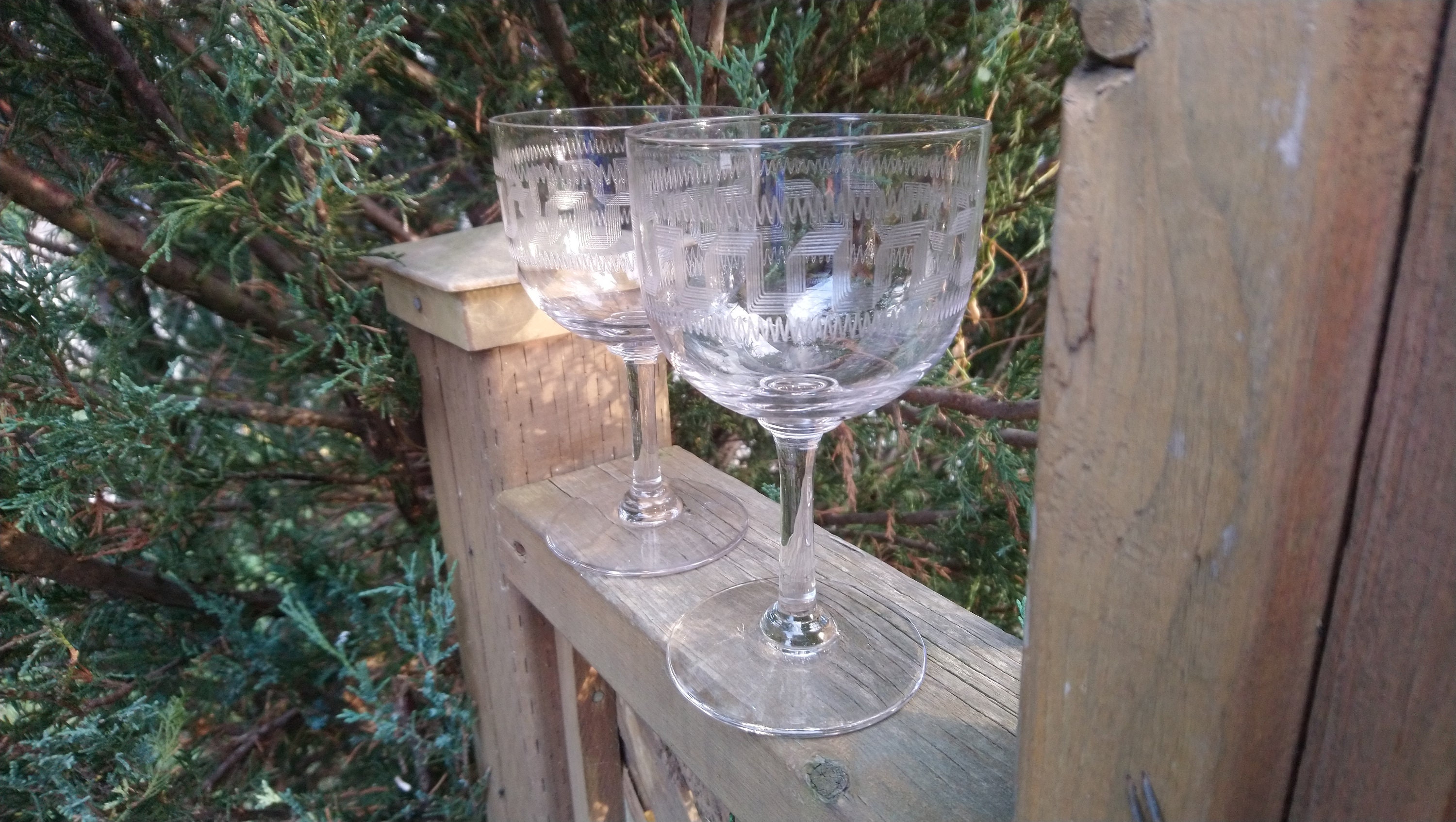 customizable wine glasses Bridal Shower Hand-painted and Custom Wine Glasses – Glorious Goblets main image 0