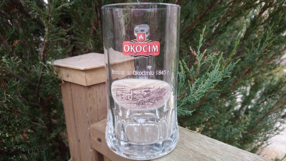 Vintage Okocim Collectible Beer Glass Mug Drinking Mug Located In Brzesko In Poland Dec Polish Beer Mug European Barware Barware Glass Vintage Okocim Collectible Beer Glass Mug Drinking Mug Located In Brzesko In Poland Dec Polish Beer Mug European Barware Barware Glass