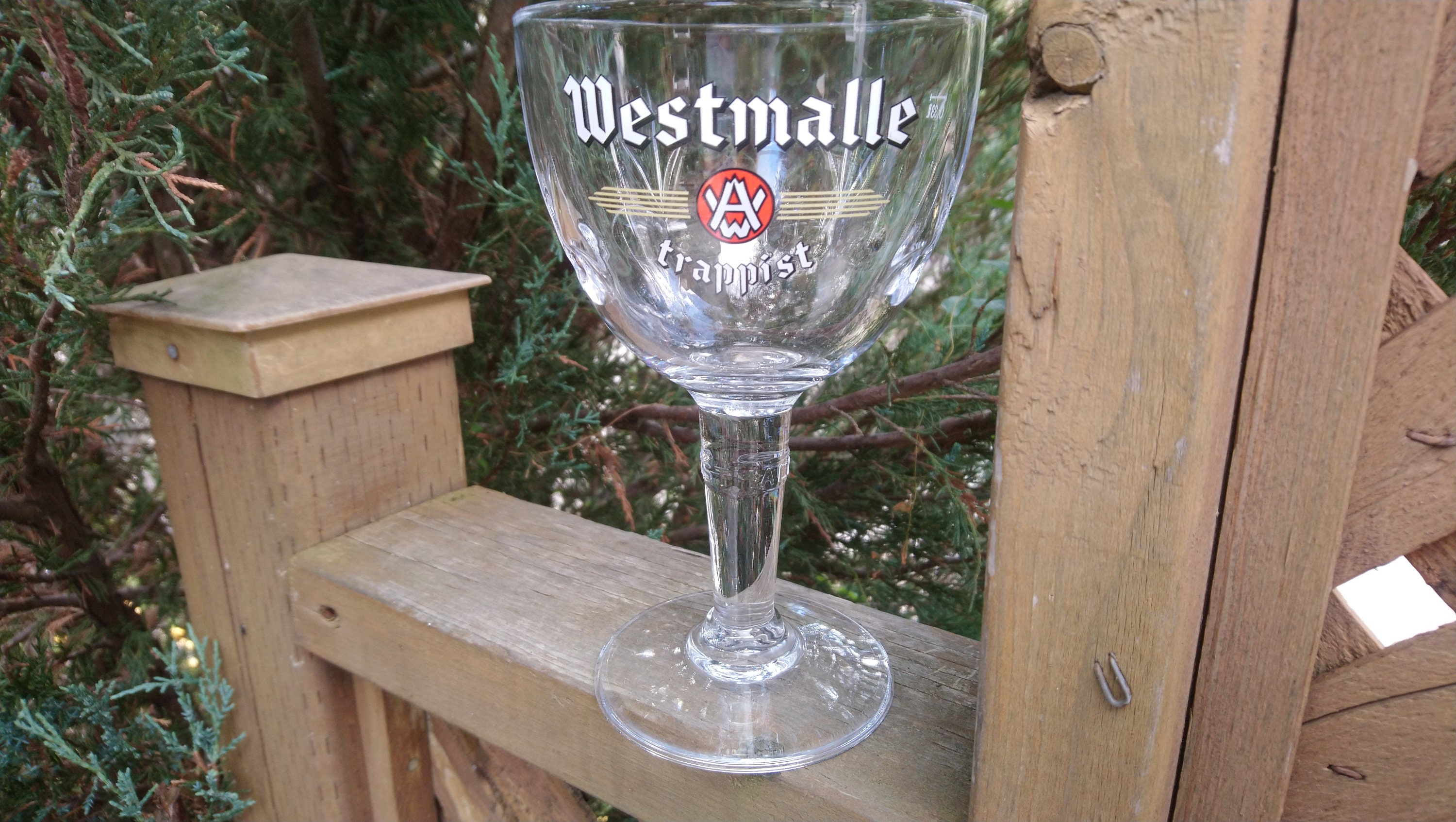 Westmalle - Verre à Bière Officiel Trappist - Set De 2 Verres - Volume De 33cl - Parfait Pour Boire Westmalle Double Ou Triple - Magnifique Partenaire De Brassage - Top Qualité