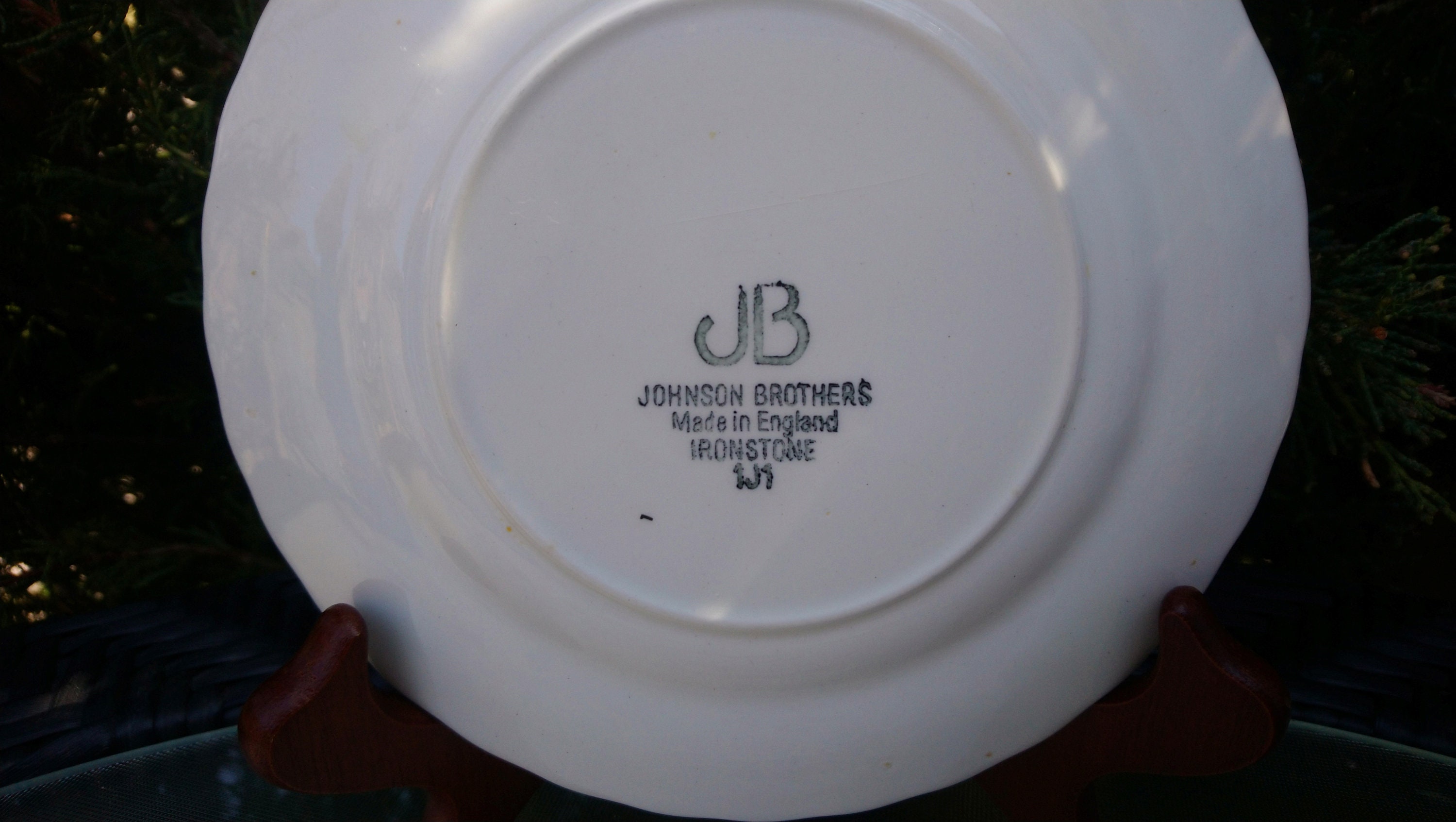 Johnson Brothers Ironstone, Pattern 1J1, Vintage Set of Three
