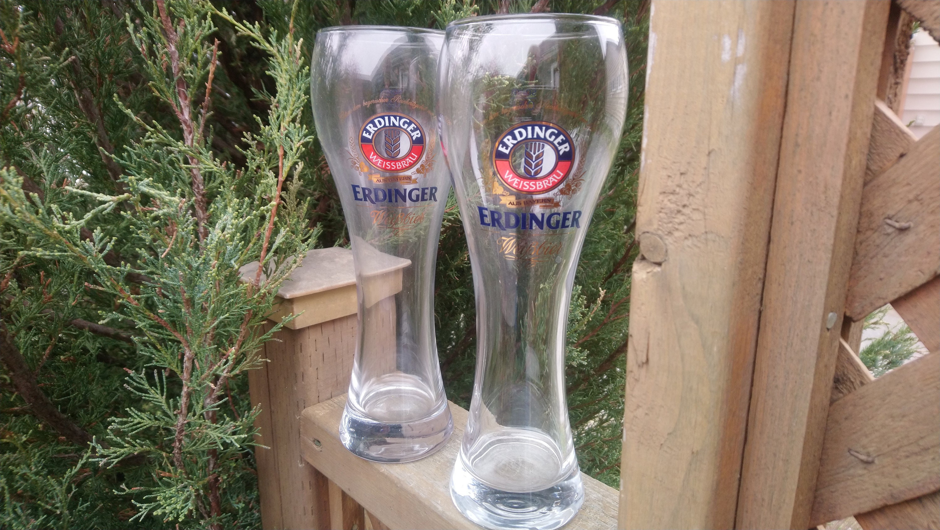 Bicchiere Da Birra Erdinger A Forma Di Coppa - Vetro, Capacità 0.5 Litri, Design A Trofeo