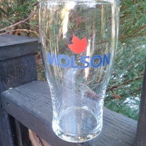 Molson Beer Glass, 20 Ounces