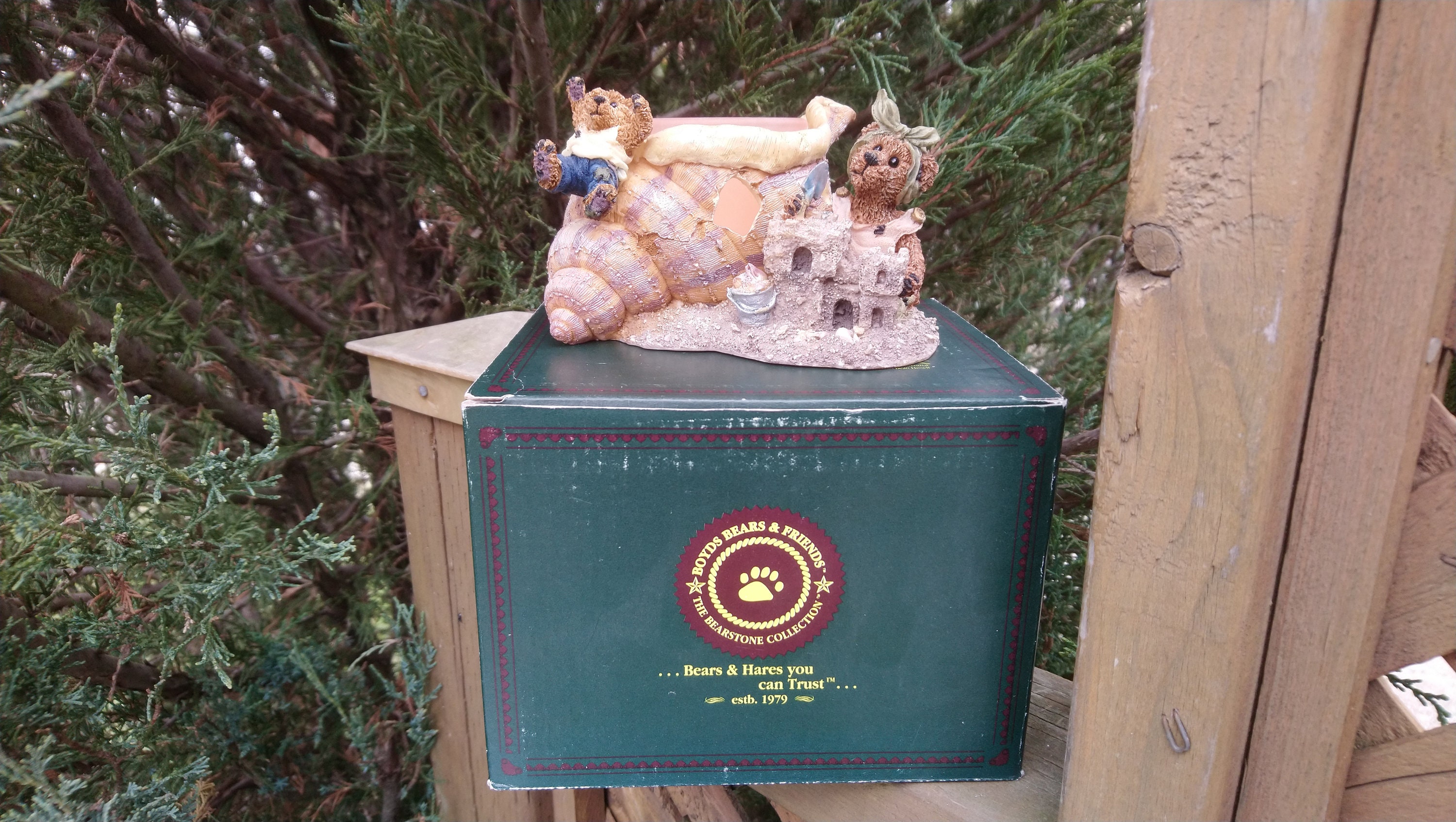 Boyds Bears And Friends キャンドル 奉納フィギュア、#27752 Bailey
