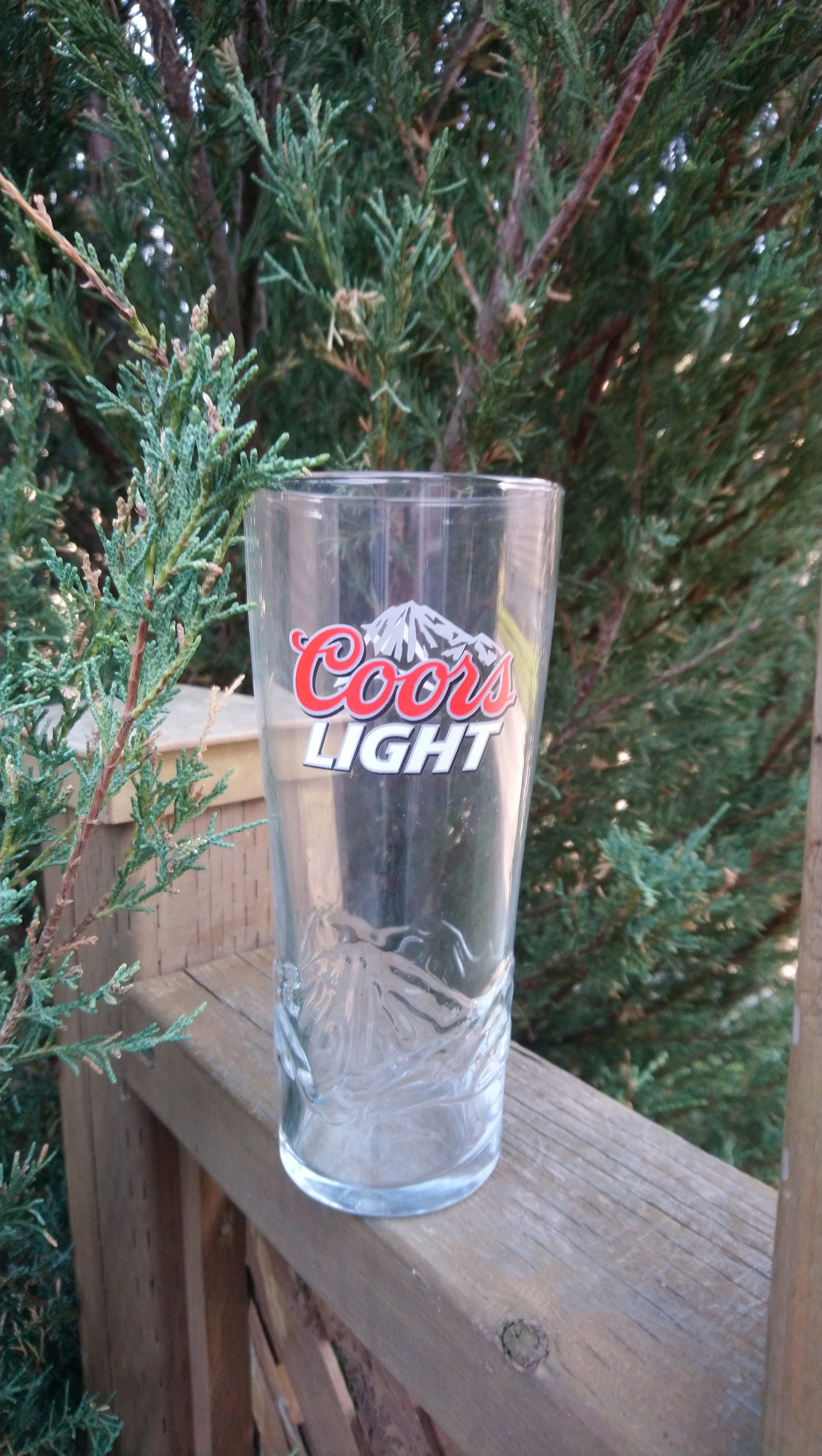 Coors Light Collectible Beer Glass Barware Glass Drinking Etsy Canada