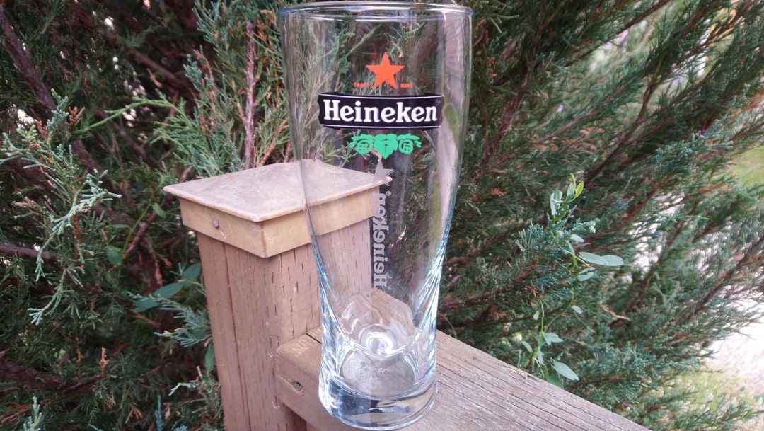 Heineken, Collectible Beer Pint Glass, Barware Glass, Dutch Brewery ...