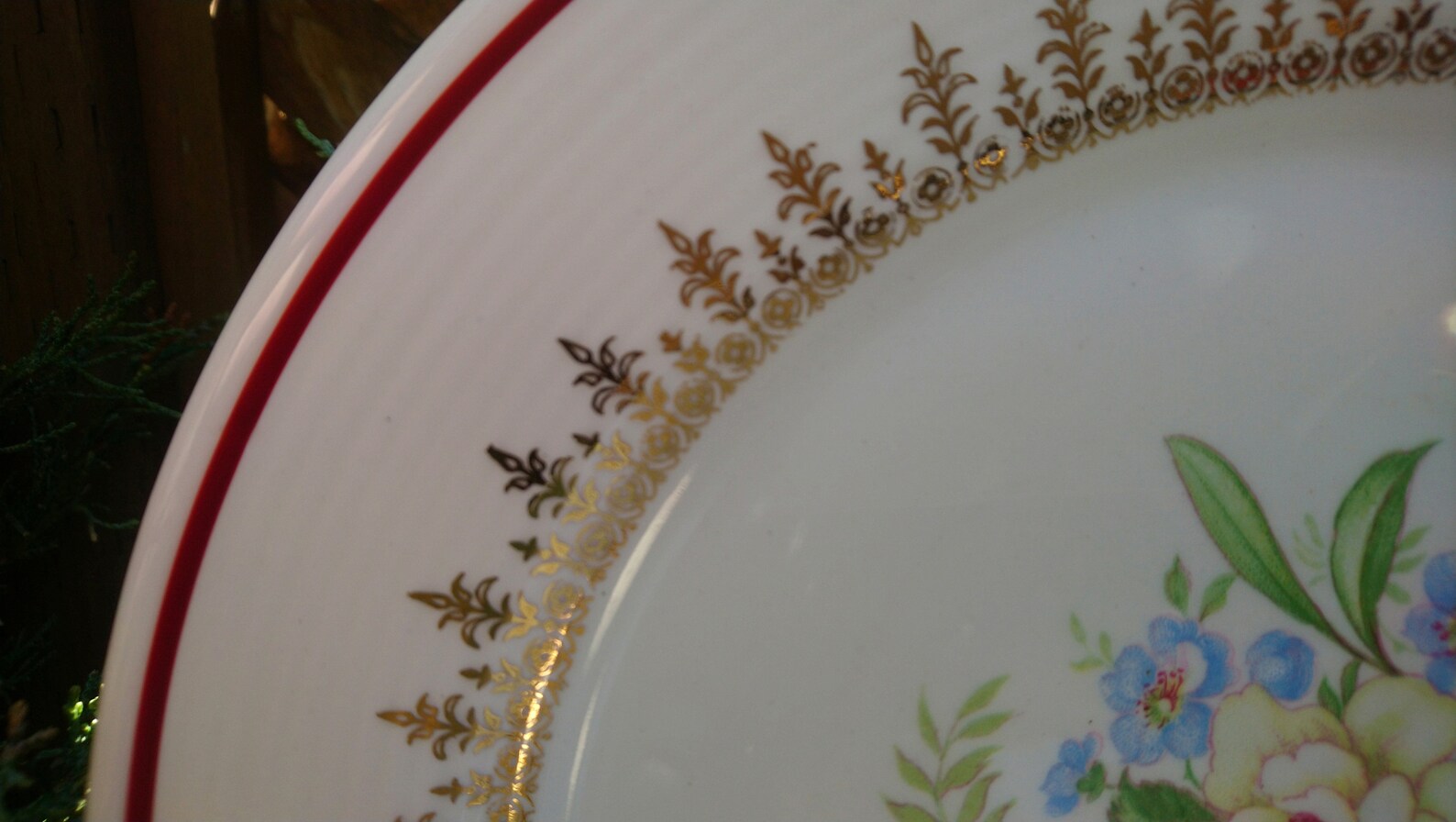 Limoges Admiration Pattern Made In USA 22K Gold Etsy