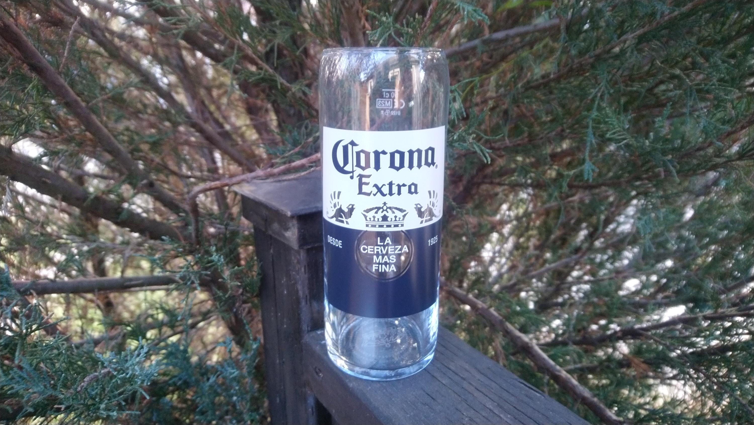 コロナ エクストラ ビールグラス、La Cerveza Mas Fina、容量0.5L