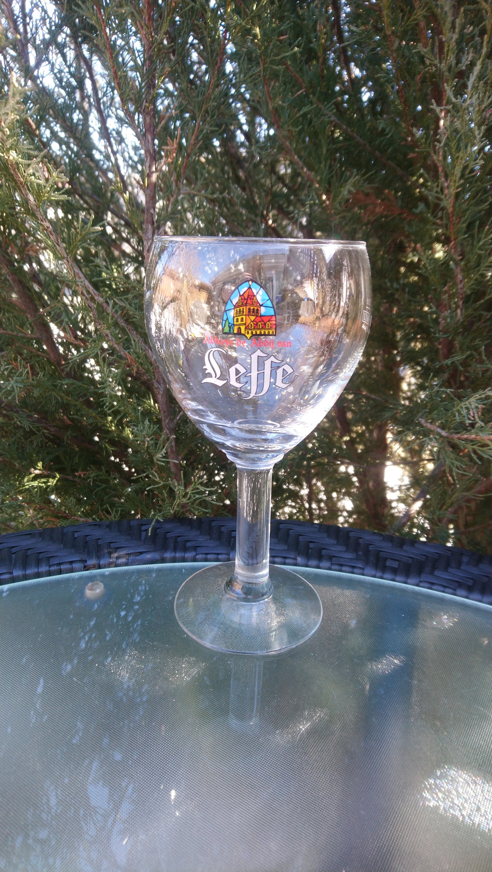 Leffe Stemmed Belgian Beer Chalice Beer Glass Collectible Etsy
