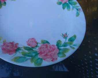 Corelle by Corning, Elegant Rose Pattern, Discontinued 2000-2002