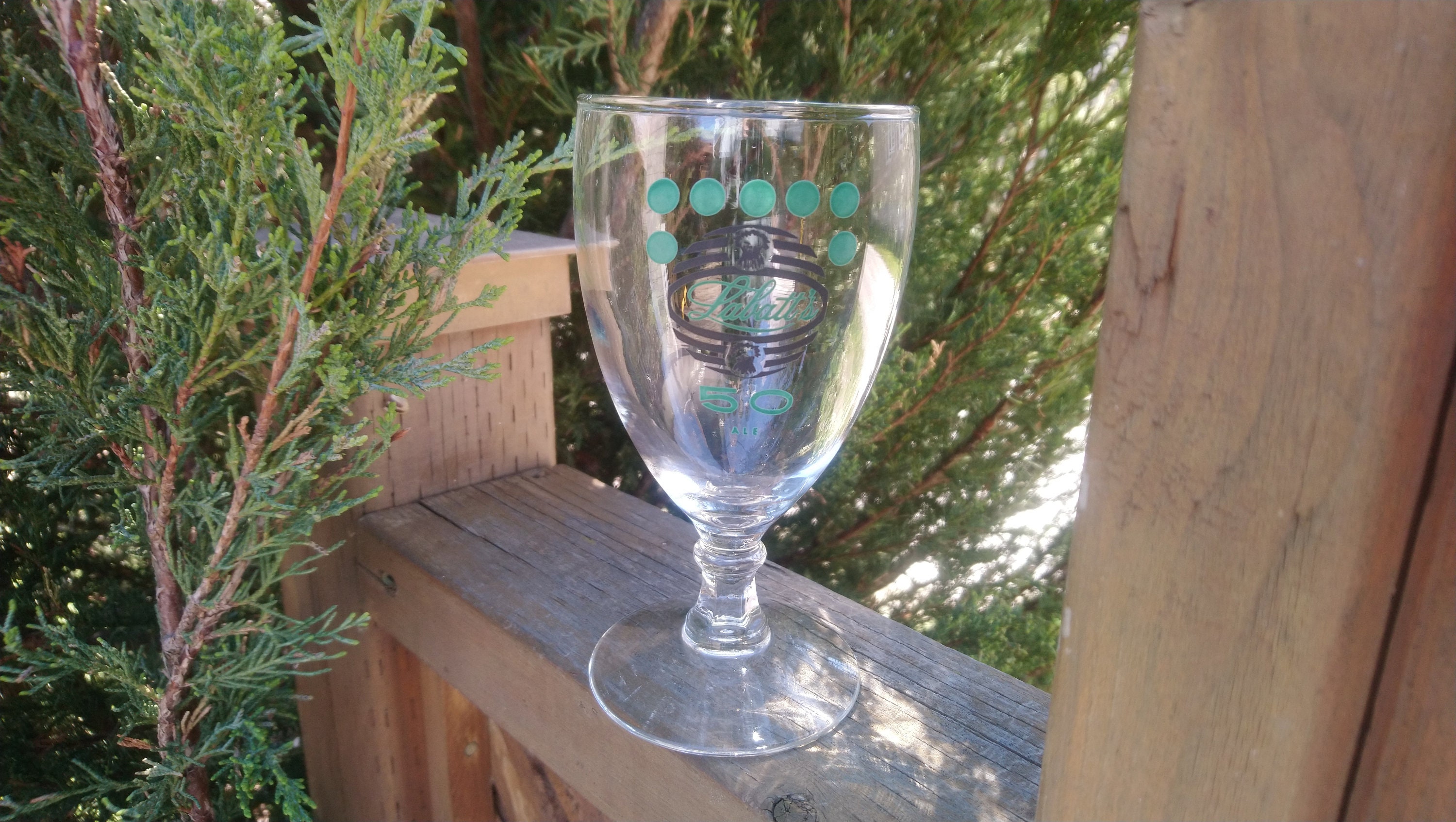 Vintage Labatt's 50 Collectible Barware Glass, Beer Glass, Vintage ...